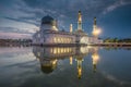 Masjid Kota Kinabalu, Bandaraya, Likas Mosque, Borneo, Sabah, Malaysia Royalty Free Stock Photo