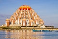 The Beautiful 99 Domes Mosque in Makassar, Indonesia.