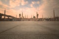 Masjid Nabi and minaret, Medina.