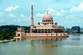 MASJID PUTRA PUTRA MOSQUE - PUTRAJAYA Royalty Free Stock Photo