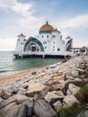 Masjid Selat Melaka Royalty Free Stock Photo