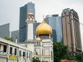 Masjid Sultan or Sultan Mosque Singapore View From North Bridge Road