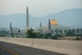 Sultan Qaboos Grand mosque, Muscat Oman Royalty Free Stock Photo