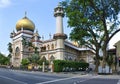 Masjid Sultan, Singapore Mosque Royalty Free Stock Photo