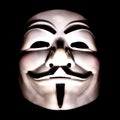Mask of activists guy fawkes