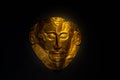 Mask of Agamemnon Royalty Free Stock Photo