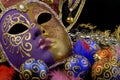 Mask and baubles Royalty Free Stock Photo