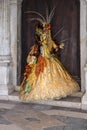 Mask in carnival of Venice Royalty Free Stock Photo