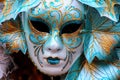 Mask on display at a souvenir shop in the street of Venice, Italy Royalty Free Stock Photo