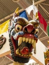 Mask at the Festival of the Orient in Rome Italy