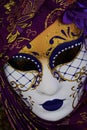 Mask and golden decorations, Venice, Italy Royalty Free Stock Photo