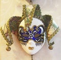Mask of the Harlequin Royalty Free Stock Photo
