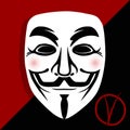 Mask, man, freedom, hacker, identity, mysterious