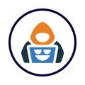 mask, man, head, computer, software, hacker, computer hacker icon