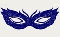 Mask for masquerade costumes Royalty Free Stock Photo