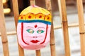 The mask nuanced sold on the streets in Hanoi Royalty Free Stock Photo
