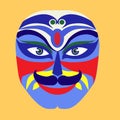 Mask of Peking opera drama Royalty Free Stock Photo