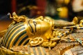 Mask of pharaoh Tutankhamun Royalty Free Stock Photo