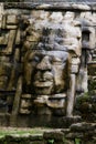 Mask temple, Lamanai Belize Royalty Free Stock Photo