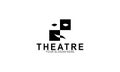 Mask theatre drama, theatre, face logo