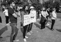 People Attend a Vigil Honoring Ruth Bader Ginsburg at the Ohio Statehouse