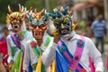 Masked celebration in Panama