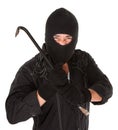 Masked Criminal Royalty Free Stock Photo
