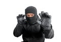 Masked criminal Royalty Free Stock Photo