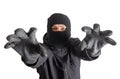Masked criminal Royalty Free Stock Photo