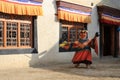 The masked dance festival in Lamayuru Monastery (India)