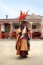 The masked dance festival in Lamayuru Monastery (India)