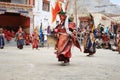 The masked dance festival in Lamayuru Monastery (India)