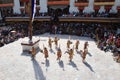 The masked dance in Hemis gompa (monastery), Ladakh, India