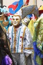 Masked Figures in Carnival Parade, Peru