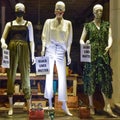 Masked mannequin display highlighting key issues in 2020