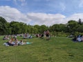 Central Park during Covid time Royalty Free Stock Photo