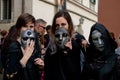 Masked trio at Lucca Comics and Games 2017