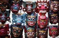 Masks in Thailand Royalty Free Stock Photo