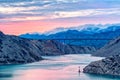 Maslenica Bridge Royalty Free Stock Photo