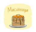 Maslenitsa blini