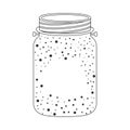 Mason jar icon