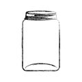 Mason jar isolated icon