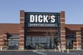 Dick's Sporting Goods retail location. Dick's Sporting Goods retails athletic apparel and footwear