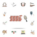 mason tools icon. Detailed set of tools of various profession icons. Premium graphic design. One of the collection icons for Royalty Free Stock Photo