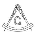 Masonic Freemasonry Emblem