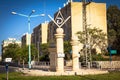 Masonic Square and surrounding streets in the capital of the Negev. Be`er Sheva is the largest city