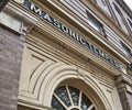 Masonic Temple sign , Chillicothe Ohio USA