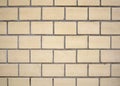 Masonry fragment of white bricks, grunge brick wall pattern Royalty Free Stock Photo