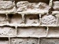 Masonry of old bricks attracted my attention. Royalty Free Stock Photo