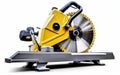 Masonry Saw on White Background Royalty Free Stock Photo